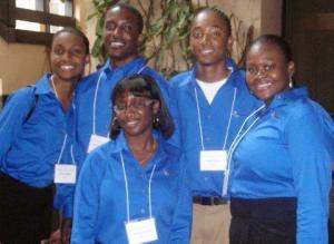 Oswin Sewer Jr., Denelle Baptiste, Elisa Williams, Sharriann Turnbull and Gellani Latorre Oswin Sewer Jr., Denelle Baptiste, Elisa Williams, Sharriann Turnbull and Gellani Latorre